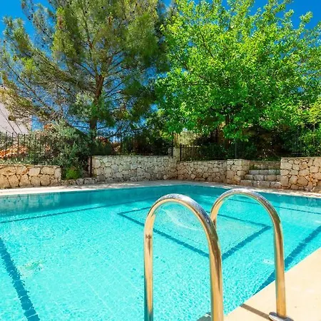 Sea View With Private Pool Rose Kalkan Id:406 וילה *