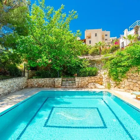 Sea View With Private Pool Rose Kalkan Id:406 וילה