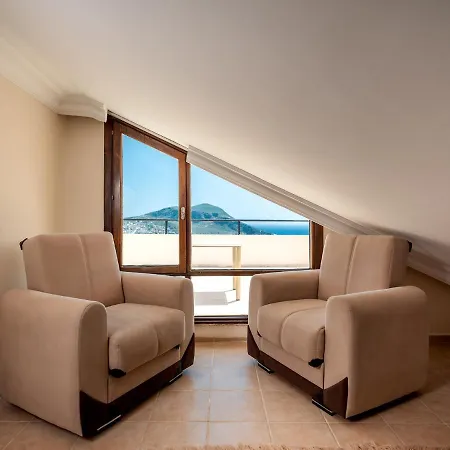 Sea View With Private Pool Rose Kalkan Id:406 Villa *